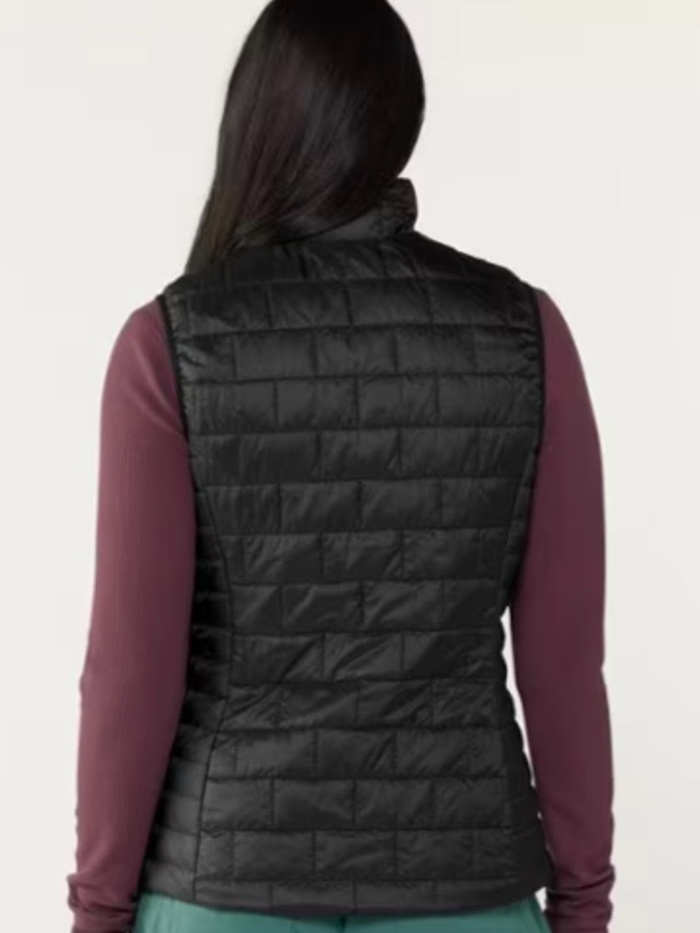 Patagonia Women's Black Nano Puff Insulated Vest Small - Picture 2 of 6